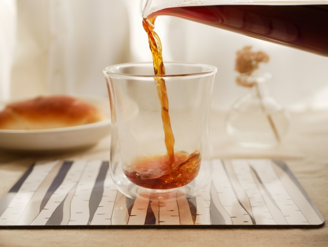 朝食時のコーヒー画像